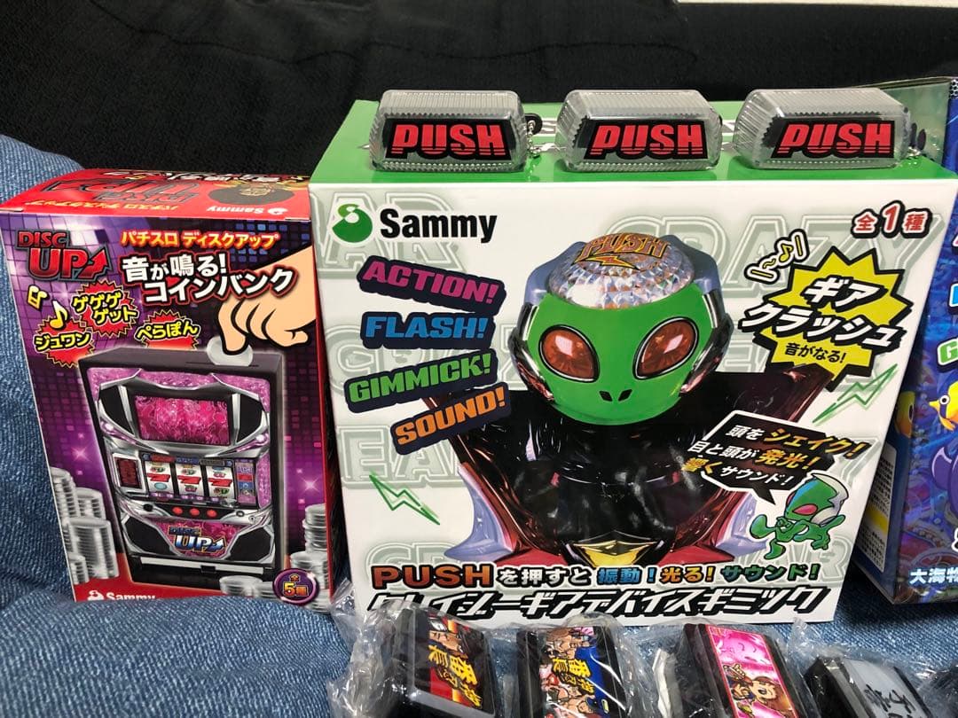 Sammy パチスロ、ボタン、コインバンクセット - メルカリ