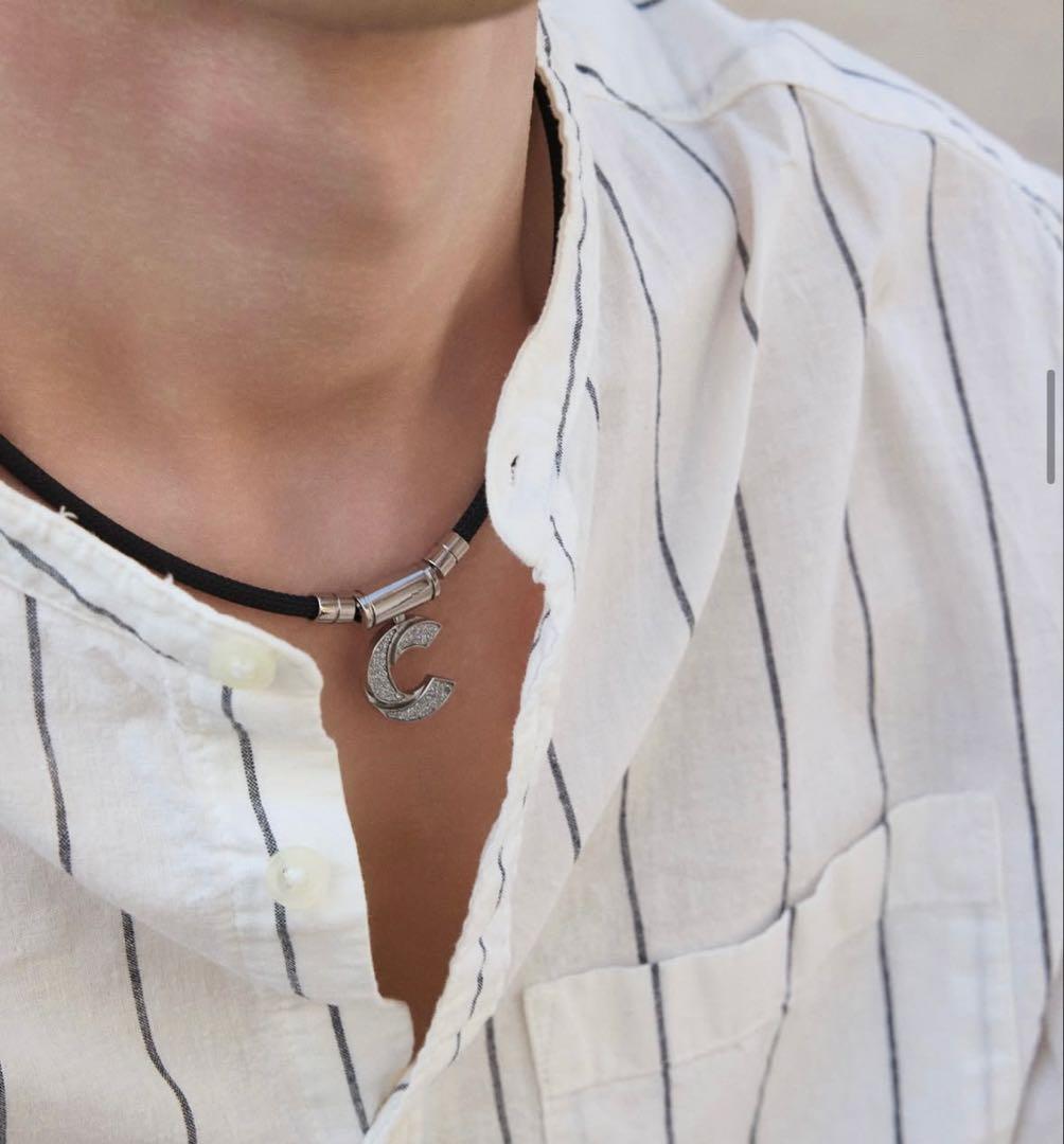 POWER℃GEARパワードギアネックレスMサイズ（シルバーラメ)182本限定品