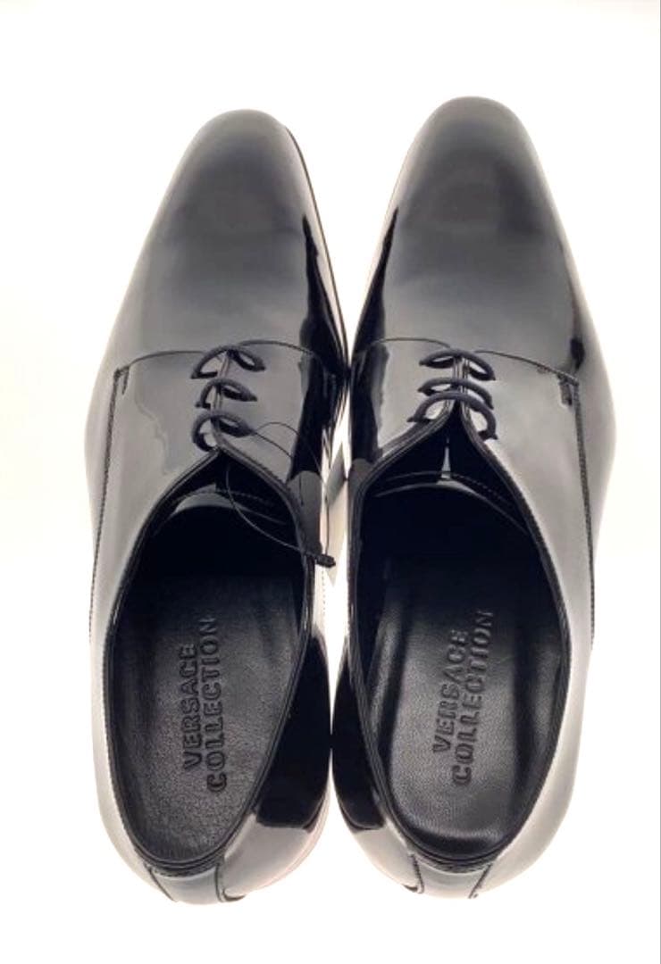 ♡新品♡ VERSACE レザー ドレス シューズ ビジネス エナメル 本革
