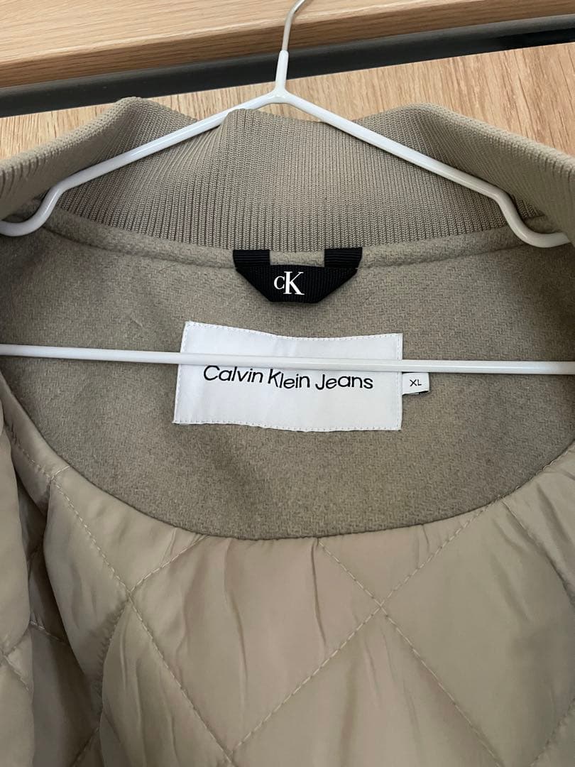 カルバンクライン スタジャン ボンバージャケット XL 年末年始セール