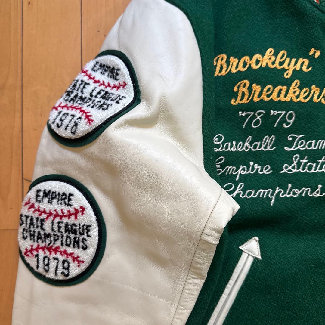 美品】WHITESVILLE スタジャン セミデコ 美品 42 - メルカリ