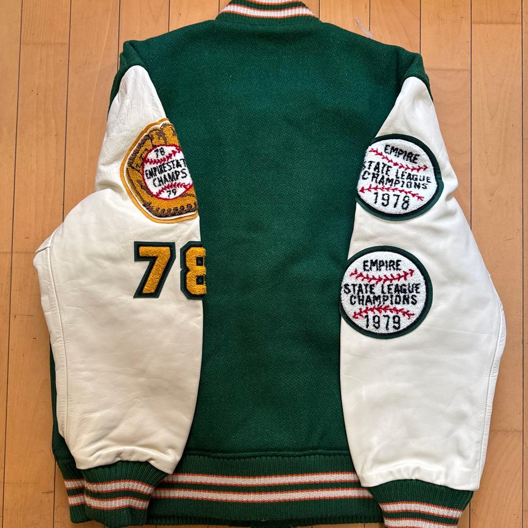 美品】WHITESVILLE スタジャン セミデコ 美品 42 - メルカリ