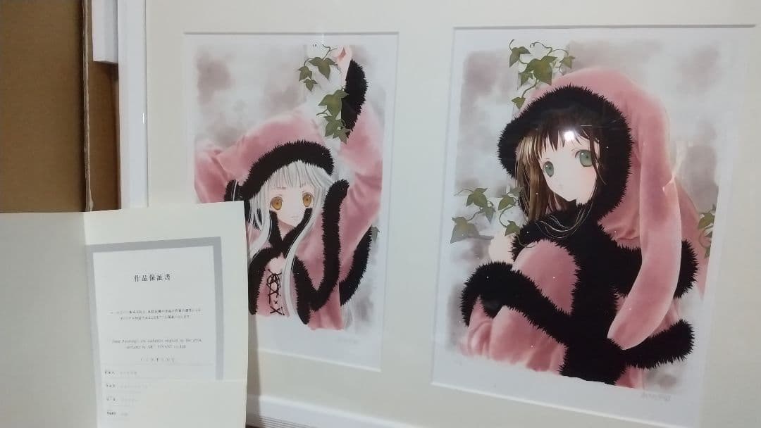 ⑤あづみ冬留 複製原画 保証書付き 複製原画 【Matcha】 | 雪ミク スカイタウン