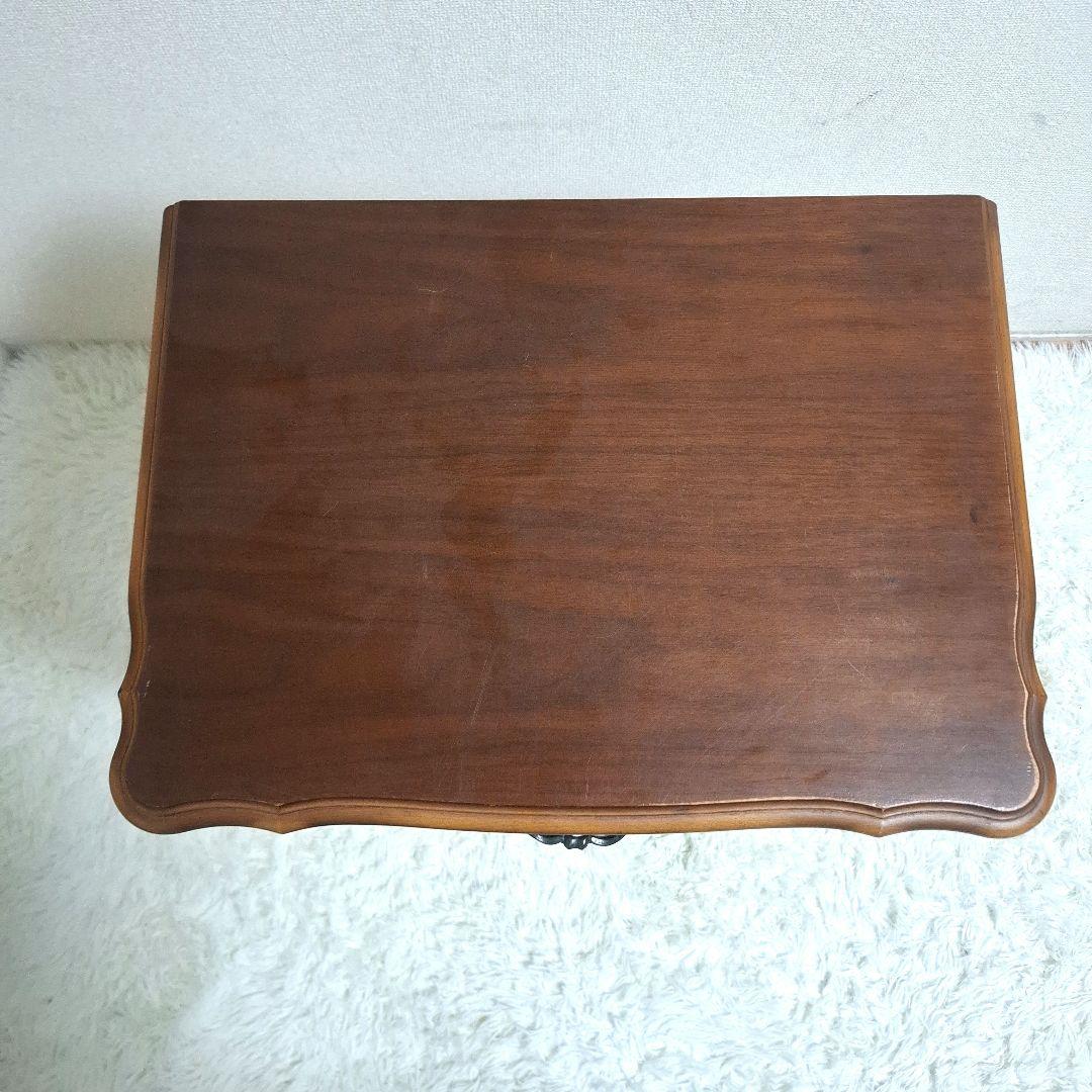 希少】karimoku 猫脚 サイドテーブル コンソール ウォールナット