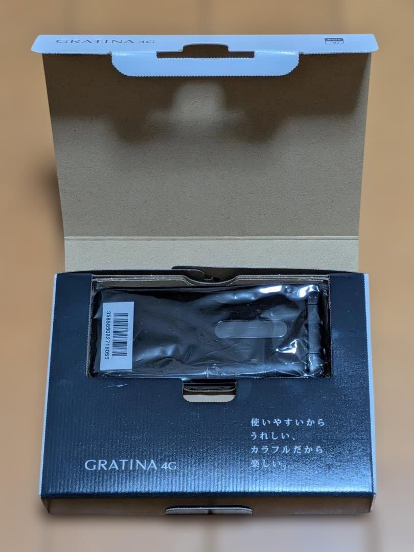 新品未使用 au GRATINA 4G KYF31 ブラック SIMロック解除済 - メルカリ