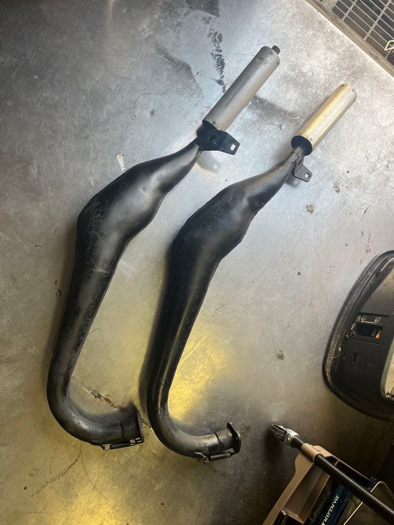 マフラー 金属製 黒 楽天市場】ホンダ ライブディオ/ZX マフラー 排ガス規制前エンジン対応