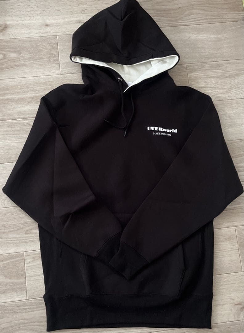 UVERworld MADE IN JAPAN プルオーバーパーカー 黒 - メルカリ