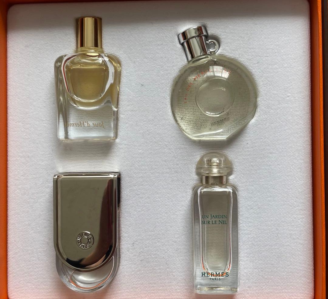 HERMES エルメスミニ香水セット ボックス - メルカリ