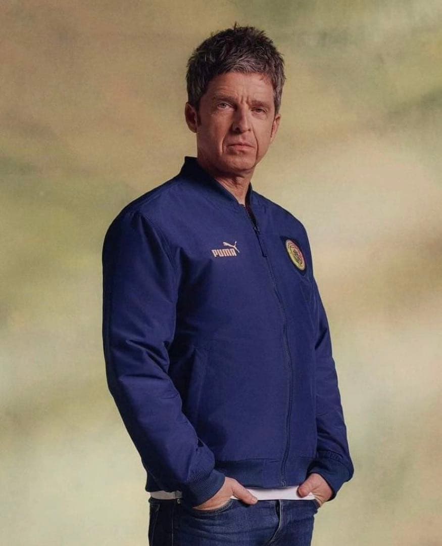 マンチェスター シティoasis ボンバー ジャケット ノエル・ギャラガー