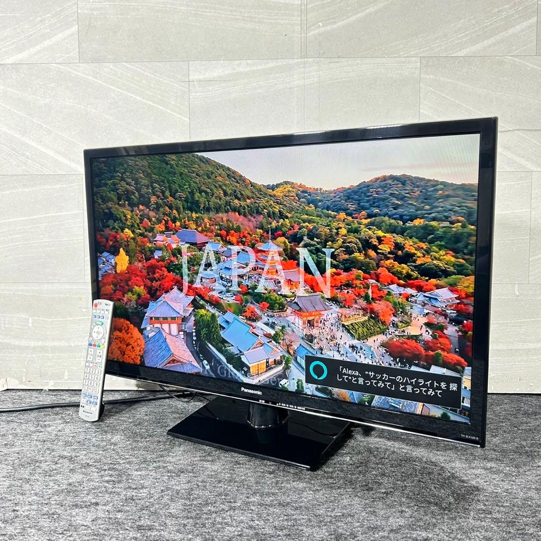 Panasonic 32インチ 液晶テレビ TH-32A320 格安 d5222 - メルカリ