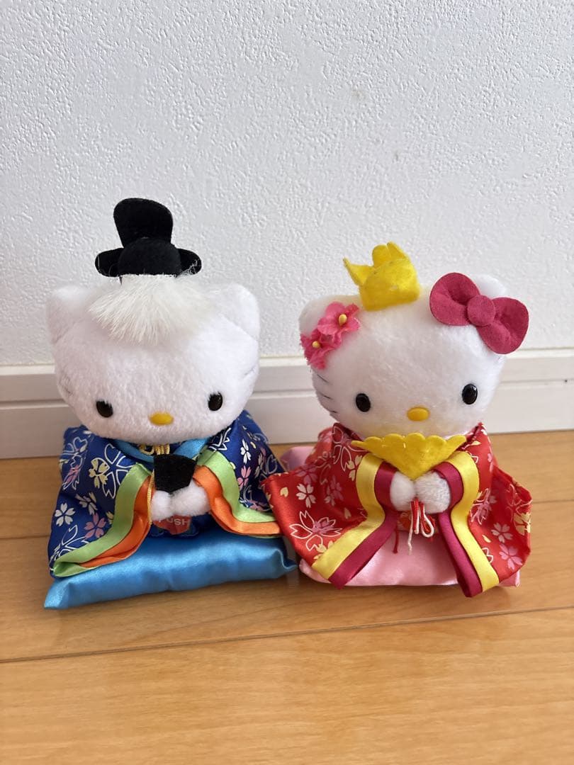 ハローキティ キティちゃん ダニエル ひな祭り お雛様 ぬいぐるみ