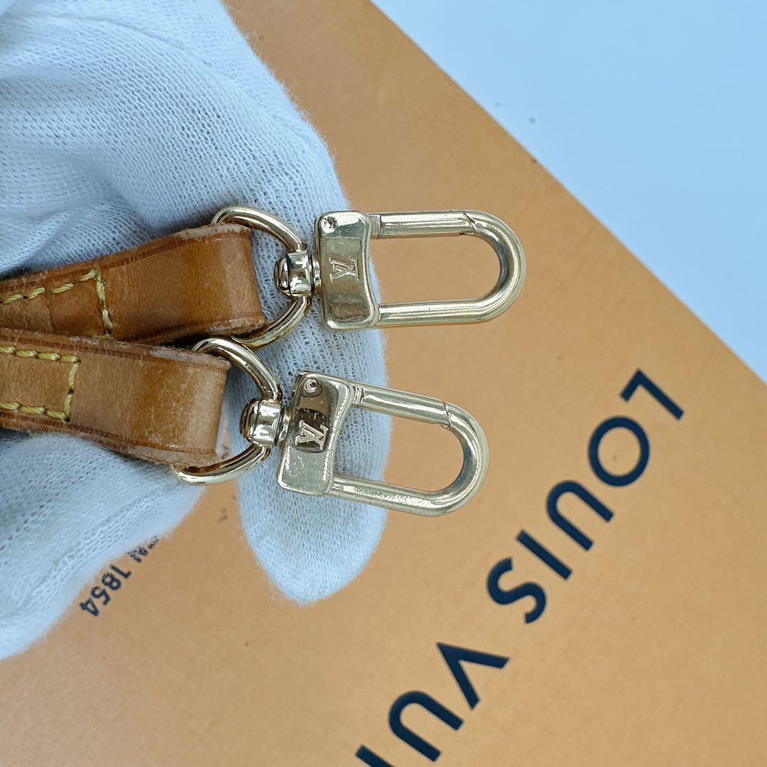 ルイヴィトン 純正 ヌメ革 ショルダーストラップ 細め - メルカリ