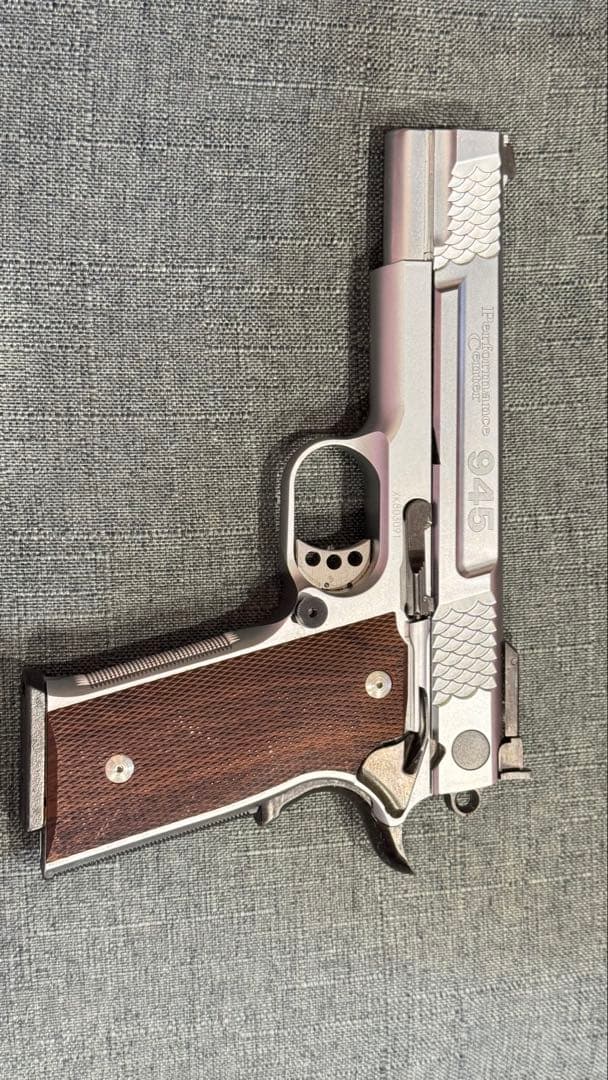 美品 KSC S&W M945 ステンレスシルバーモデル JASG安全基準適合 - メルカリ