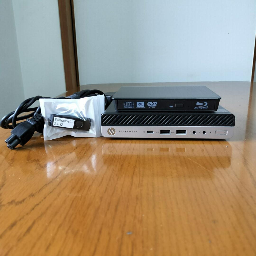 HP EliteDesk 800 G4 DM corei7 32GB 搭載！ Amazon.com: HP EliteDesk 800 G4 Mini Business Desktop - 8th Gen