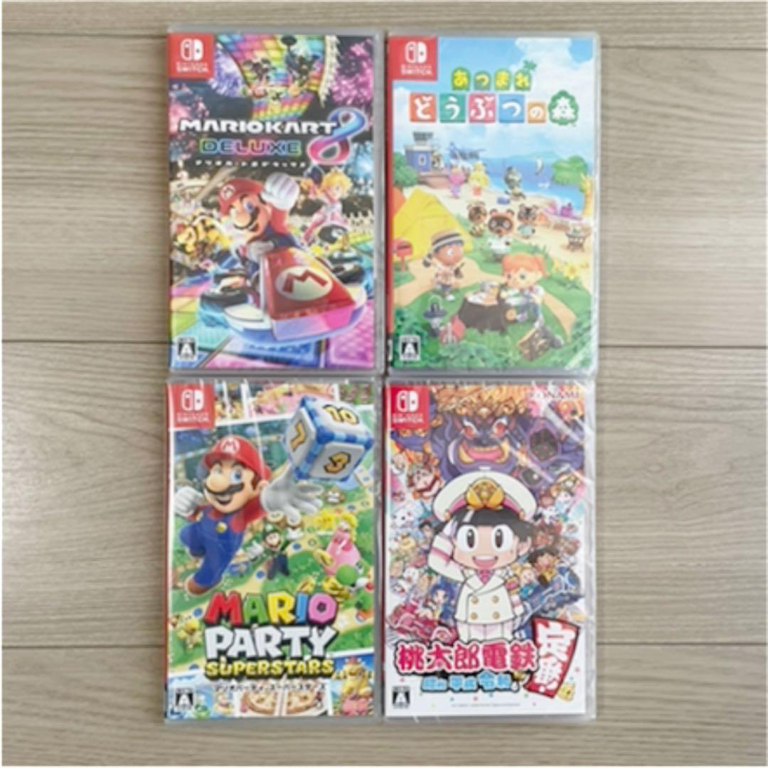 Nintendo Switch ソフト4本 新品未開封 - メルカリ