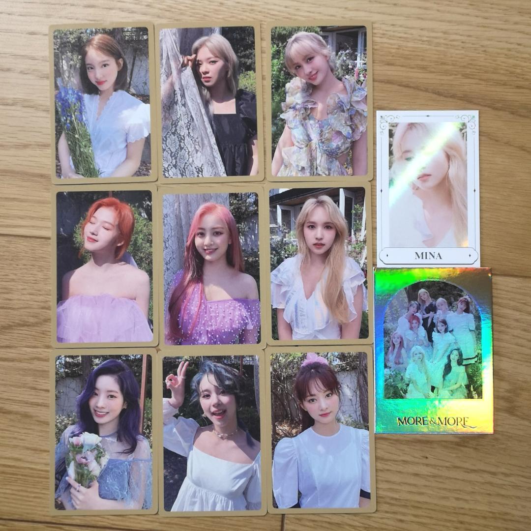 twice more&more ミナ withdrama 特典 トレカセット - メルカリ
