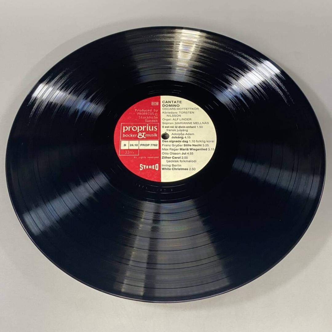 ★至高の名作【SWE完全初出／白地青文字ジャケ／極上美品】 カンターテ・ドミノ