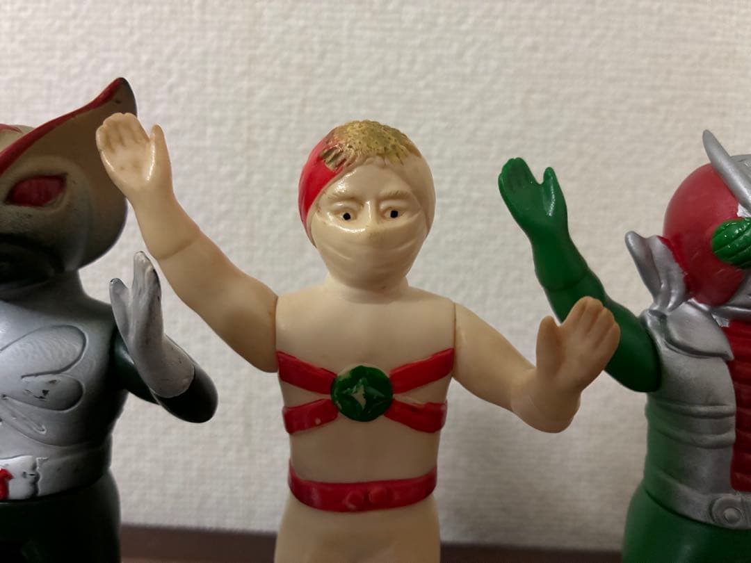 レインボーマン/ 当時物 無版権 パチ ソフビ/盆踊り - メルカリ