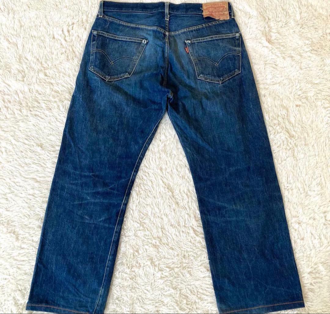 ✨極上風格✨アメリカ製 LVCリーバイス 501XX 1955年復刻 濃紺W33