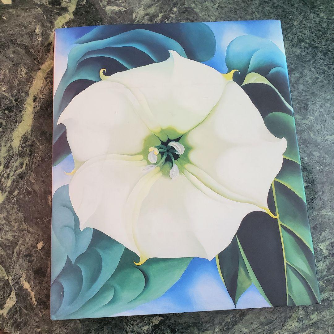 【大型本・美品】ジョージア・オキーフ 花の作品集 古書古本 Totodo：オキーフ画集 花（ジョージア・オキーフ)