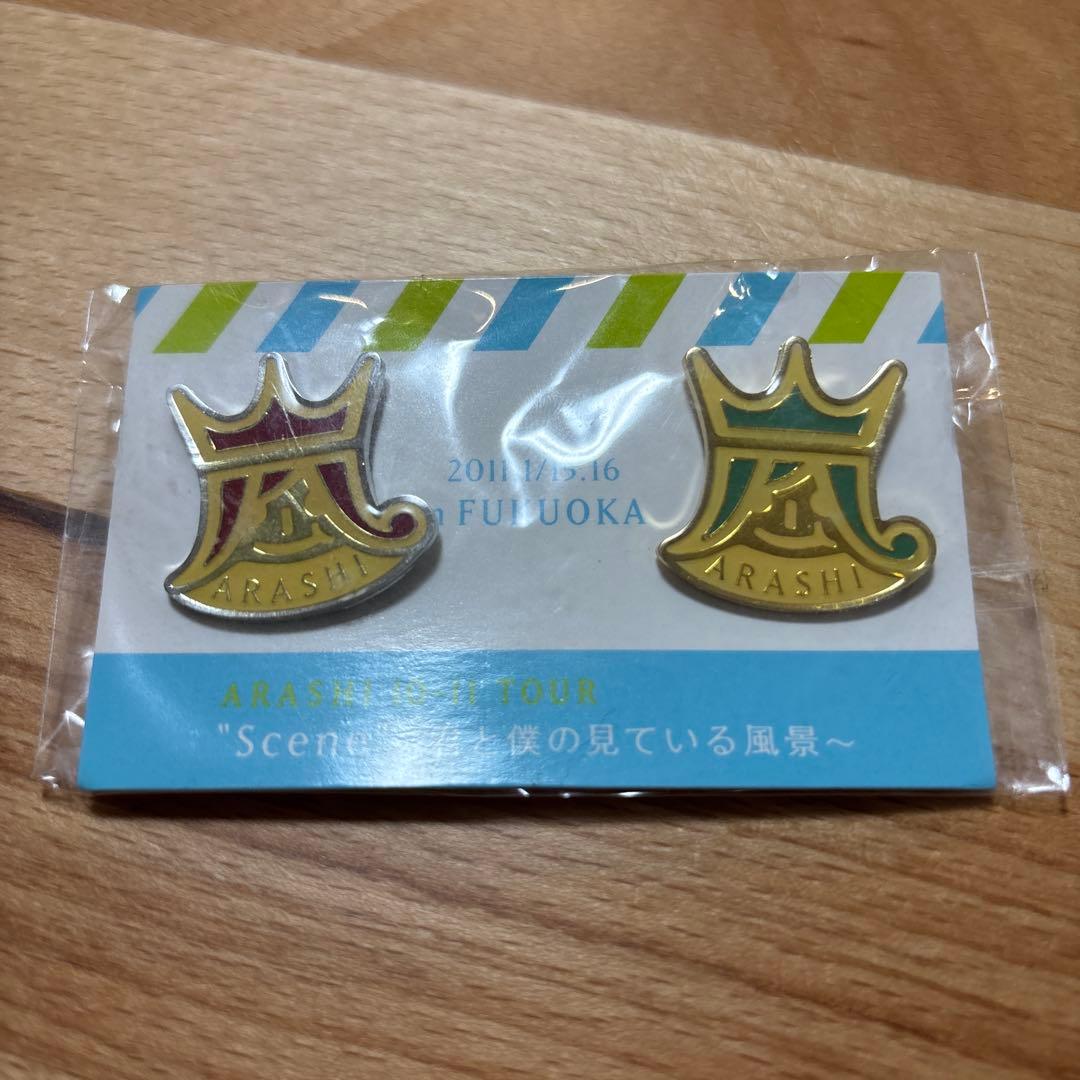 嵐 君と僕の見ている風景 ピンバッジ FUKUOKA - メルカリ