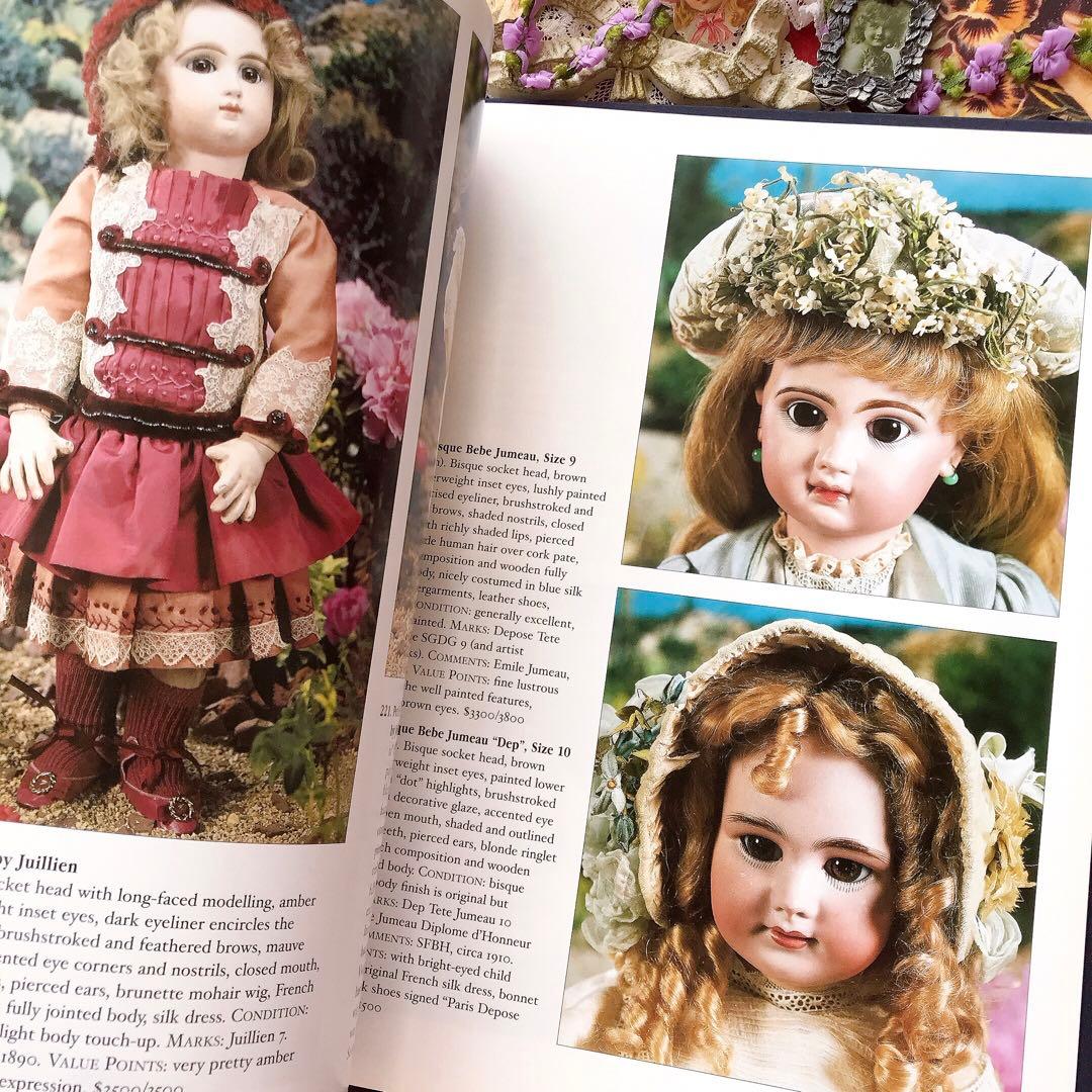 アンティークビスクドール 美麗人形洋書♡ブリュ ジュモー A.T