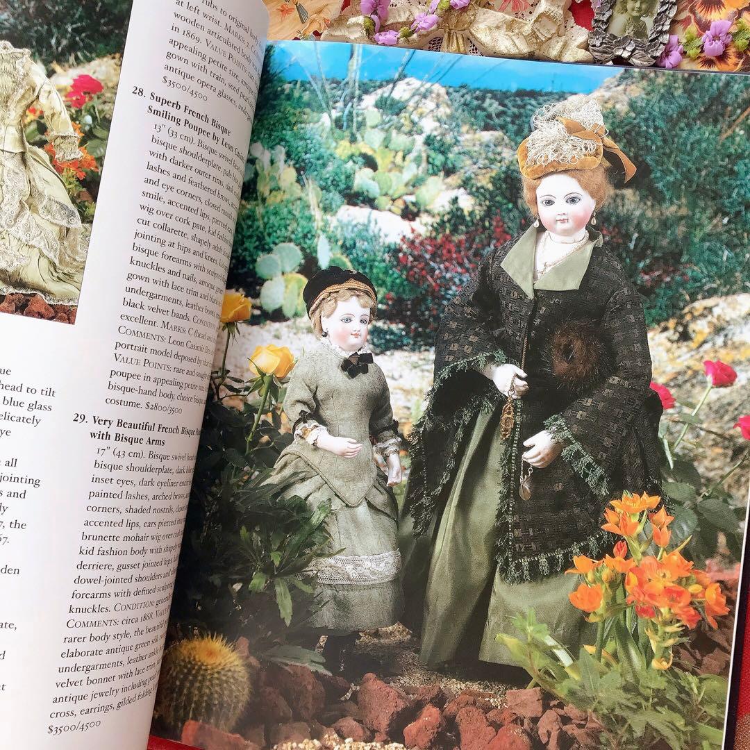 アンティークビスクドール 美麗人形洋書♡ブリュ ジュモー A.T