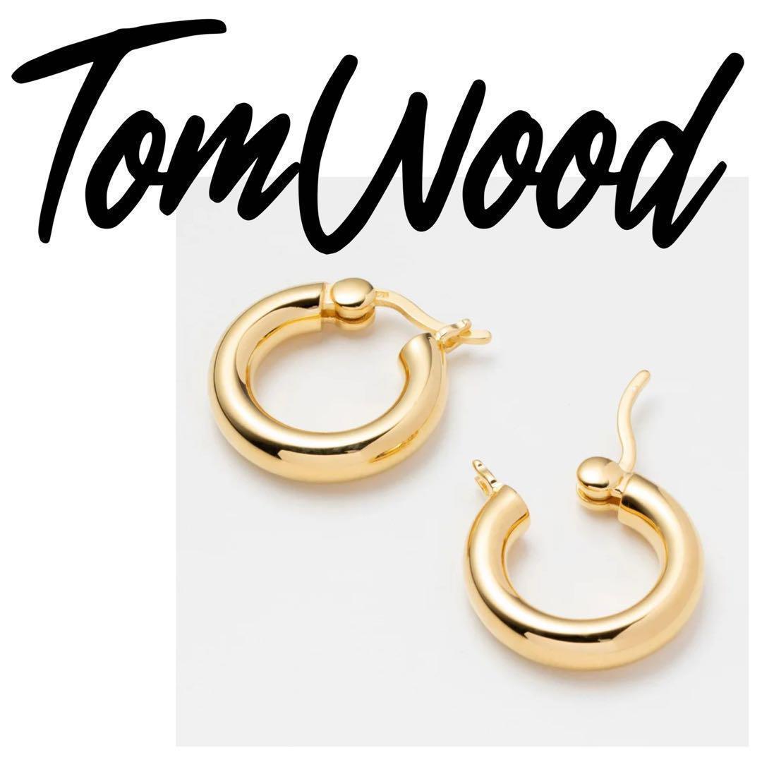 定価3.9万】TOMWOOD Hoops Thick Small Gold W