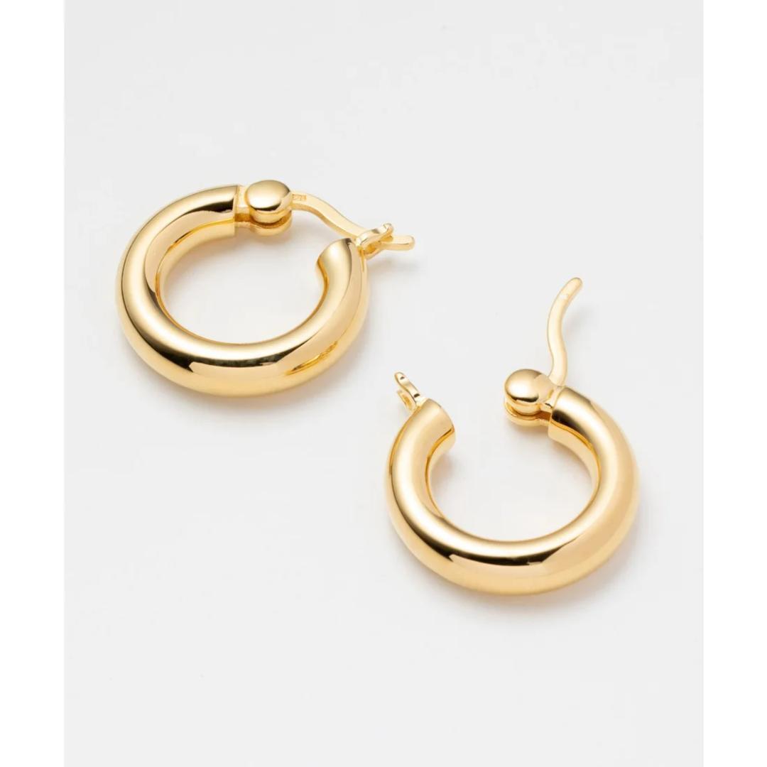定価3.9万】TOMWOOD Hoops Thick Small Gold W