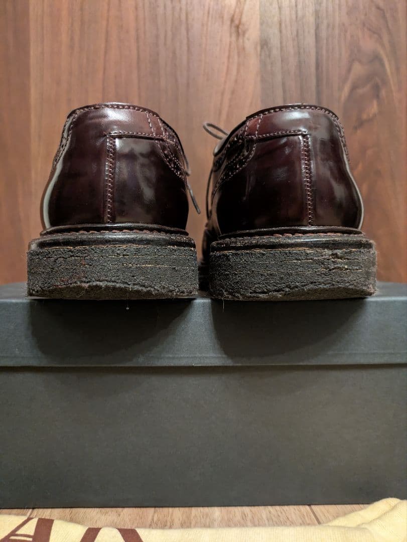♪*¥様 ALDEN 3192 8.5D ウイングチップ コードバン