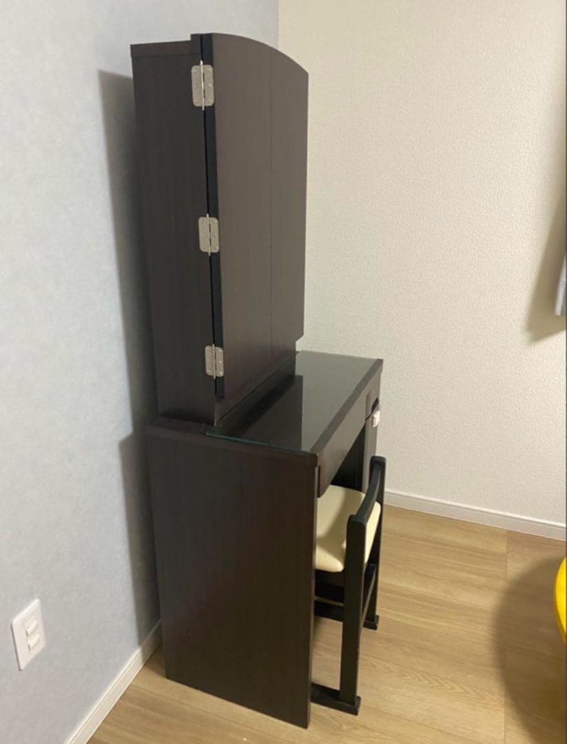 美品】ニトリ 三面鏡ドレッサー 鏡台 ※たのメル便 - メルカリ