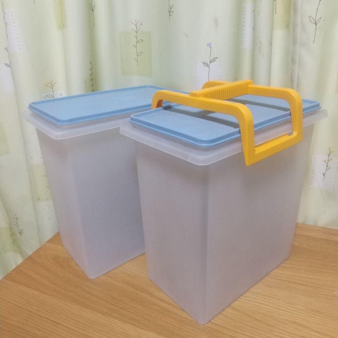 タッパーウェア ライスキーパー 米びつ - メルカリ