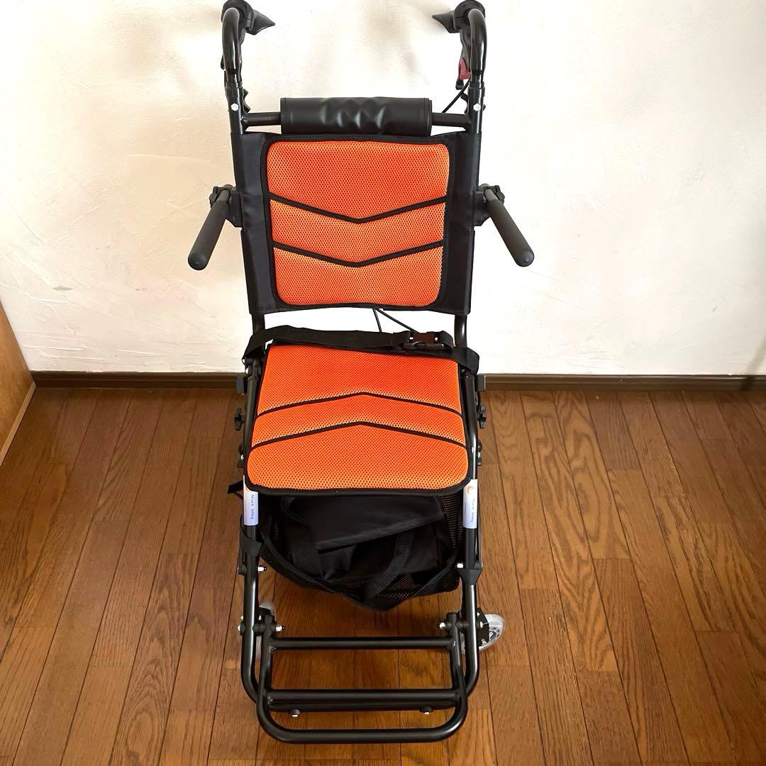 未使用品】折りたたみ介助車いす ナイスウェイ10 - メルカリ