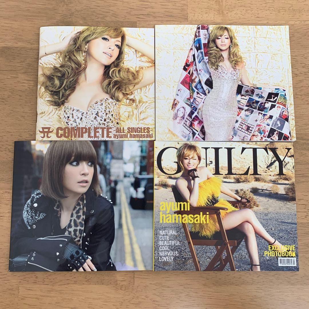 浜崎あゆみ ミニフォトブック3冊＋歌詞カード1冊 - メルカリ