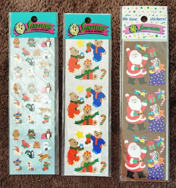 大幅値下げ！未開封サンディライオンSandylion シール クリスマス