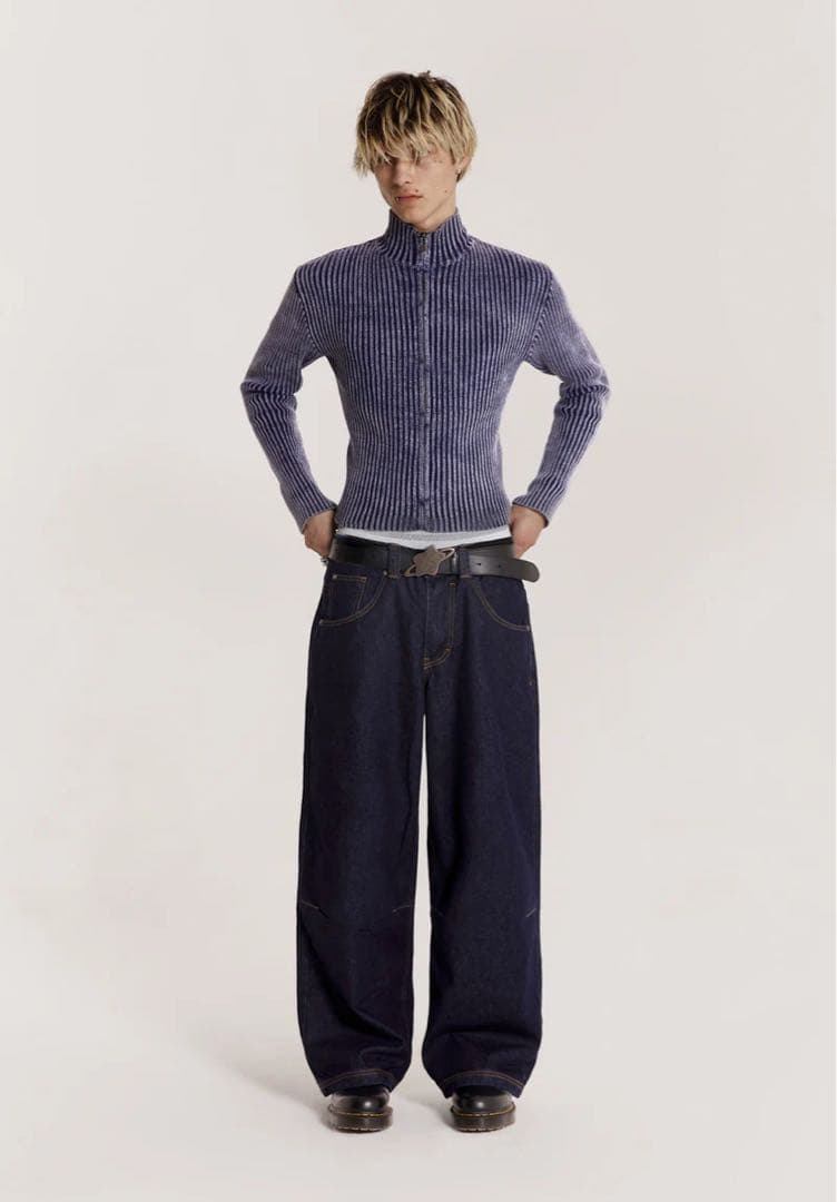 JADED LONDON Lucid Knit Track Top 短丈 - メルカリ