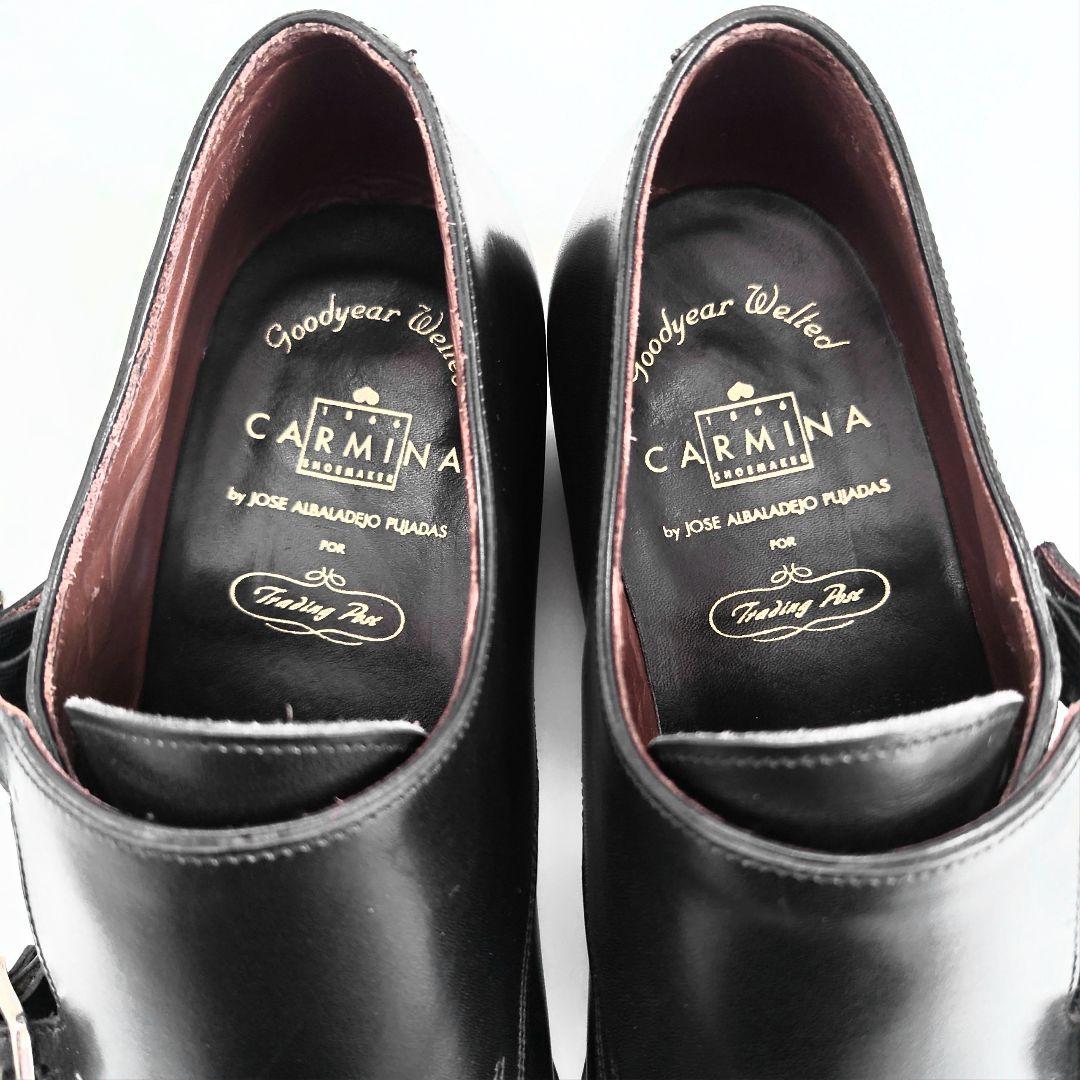美品 カルミナ ダブルモンク ストラップ シューズ トレーディング