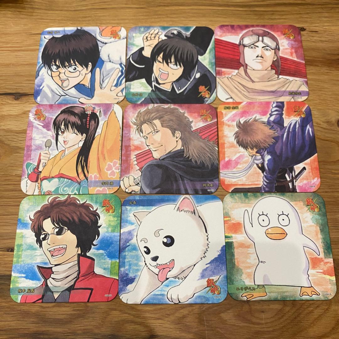 銀魂 アートコースター 第1弾 BOX 48枚 コンプ 封入特典付き レア 限定