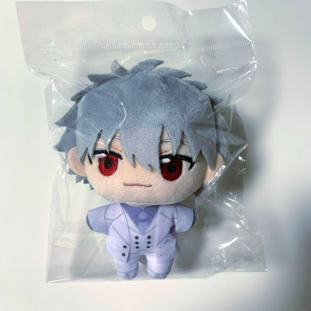 渚カヲル展 ぬいぐるみ マスコット 渚カヲル 2種セット