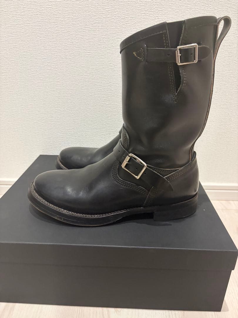 美品　メイカーズ　guidiホースバット エンジニアブーツ　9.5E ブラック