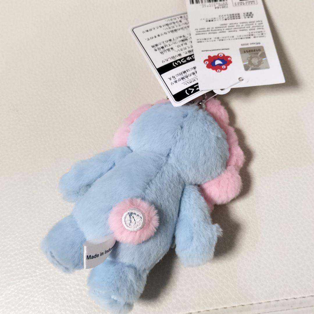 ミャクミャク ピンク 水色 ブルー パステル マスコット キーホルダー