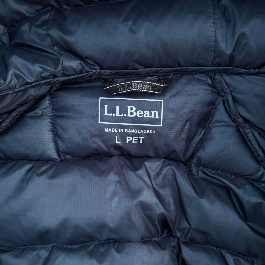 【^_−☆！】L.L.Bean ダウンジャケット　ダークネイビー　美品