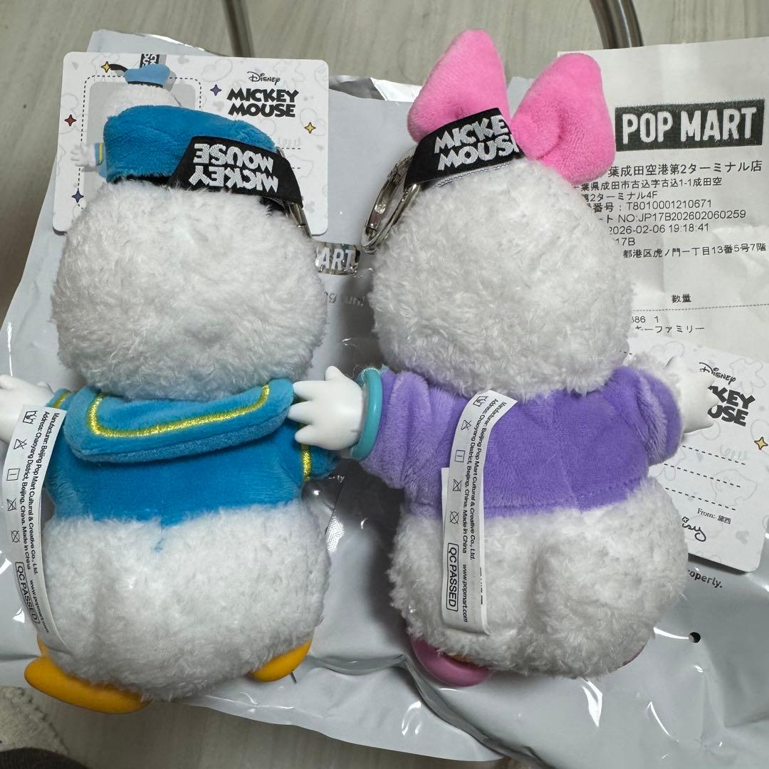 ミッキーファミリー popmart ドナルド デイジー - メルカリ
