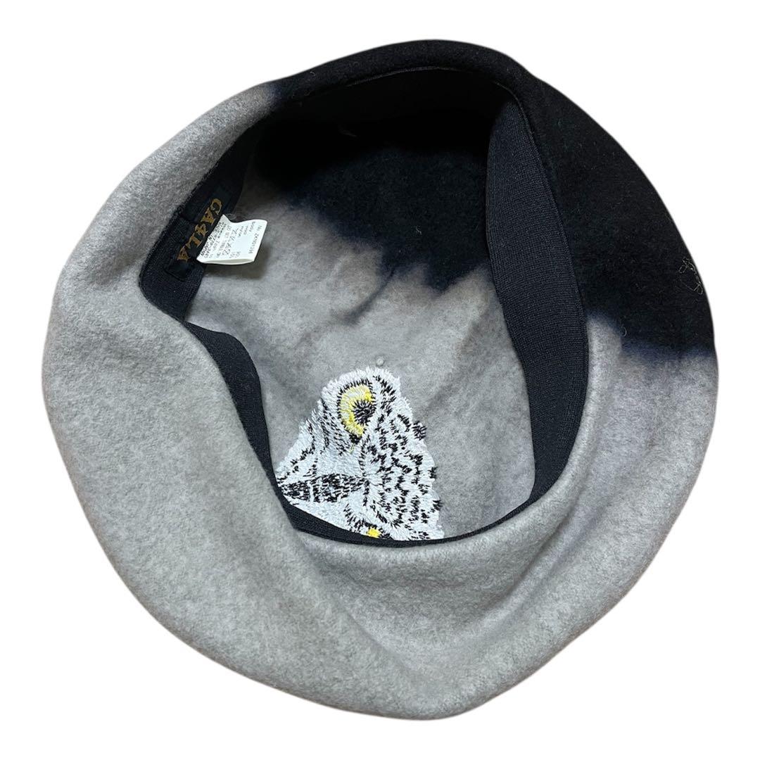 堂本剛着用 カシラ CA4LA ベレー帽 フクロウ ふくろう 梟 KinKi - メルカリ