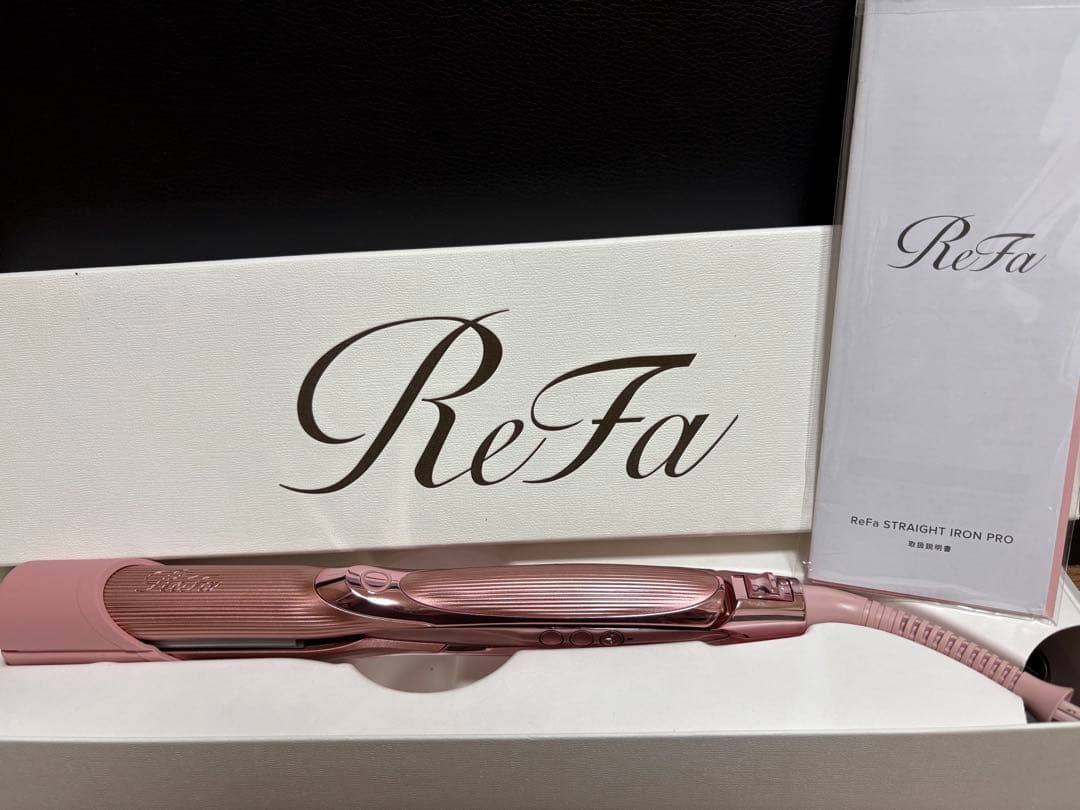 正規品 リファ Refa 最新 ストレートアイロン プロ ピンク 新品 ReFa リファ ストレートアイロンプロ（ピンク） 通販 - 西武・そごうの