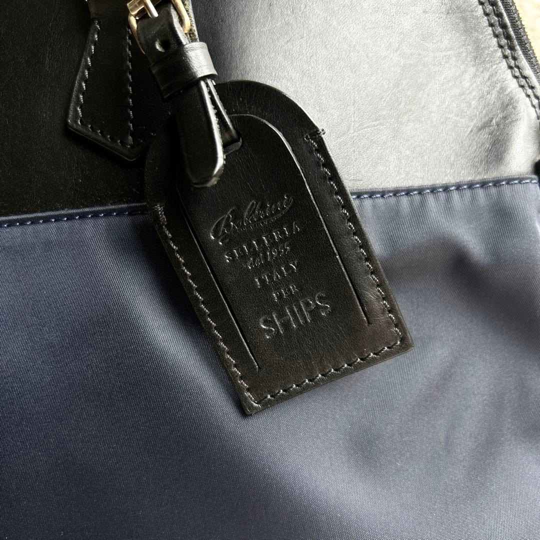 極美品！ボルドリーニセレリア×シップス リモンタナイロン ビジネス