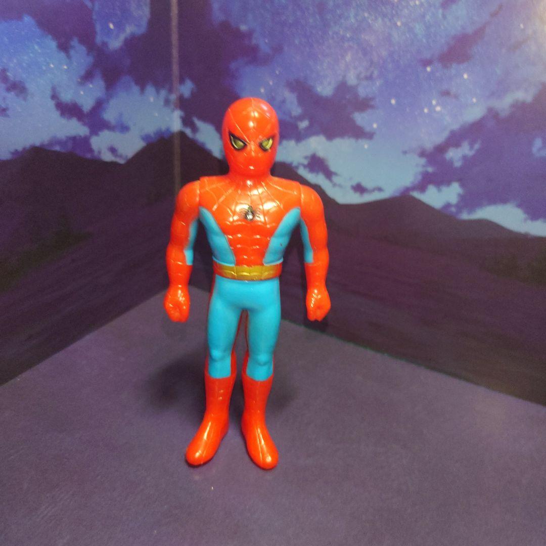スパイダーマン 東映版 ソフビ 1978年 昭和53年 - メルカリ