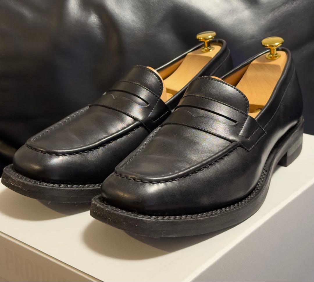 タケシ様 COOTIE SQUARE TOE PENNY LOAFER - メルカリ