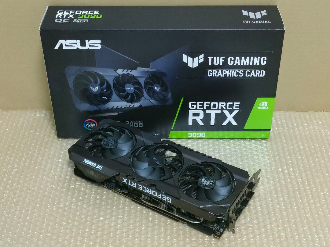 B*i様 ASUS GeForce RTX3090 24GB TUF GAMIN TUF-RTX3090-24G-GAMING｜Plăci Video｜ASUS România
