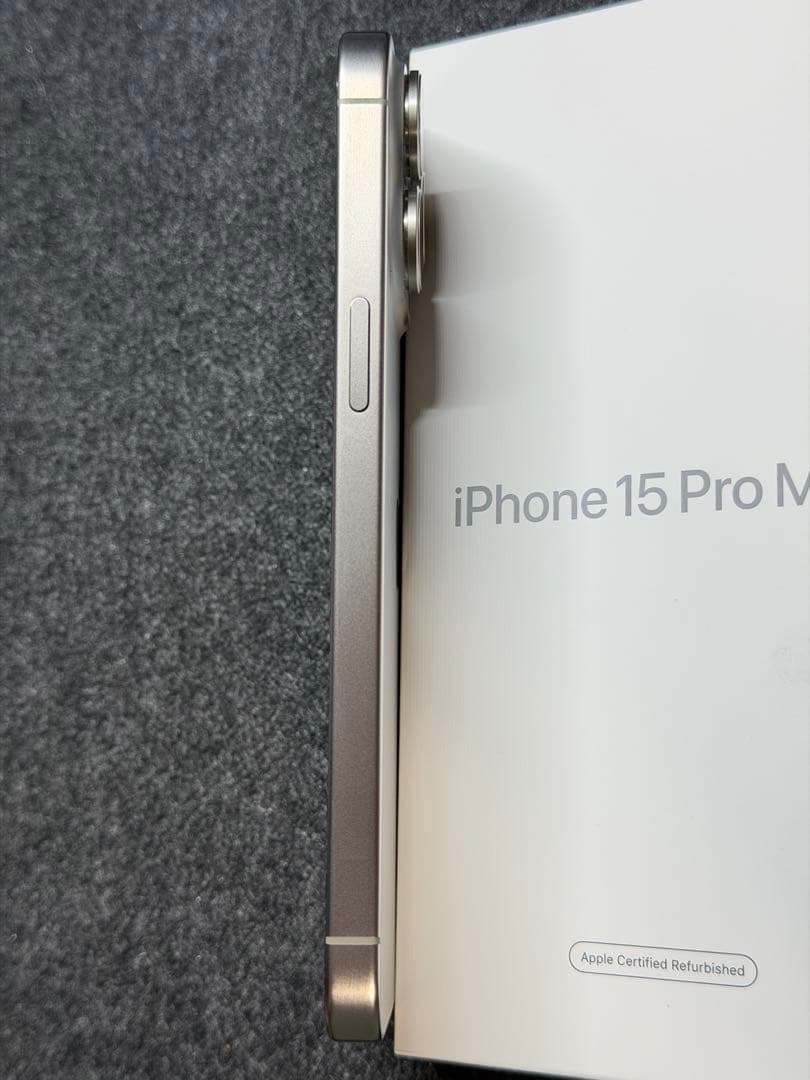 iPhone 15 Pro Max 512GB バッテリー容量100% - メルカリ